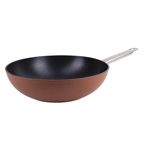 WOK 28X7.8CM ALUMINIO FORJADO AGROS