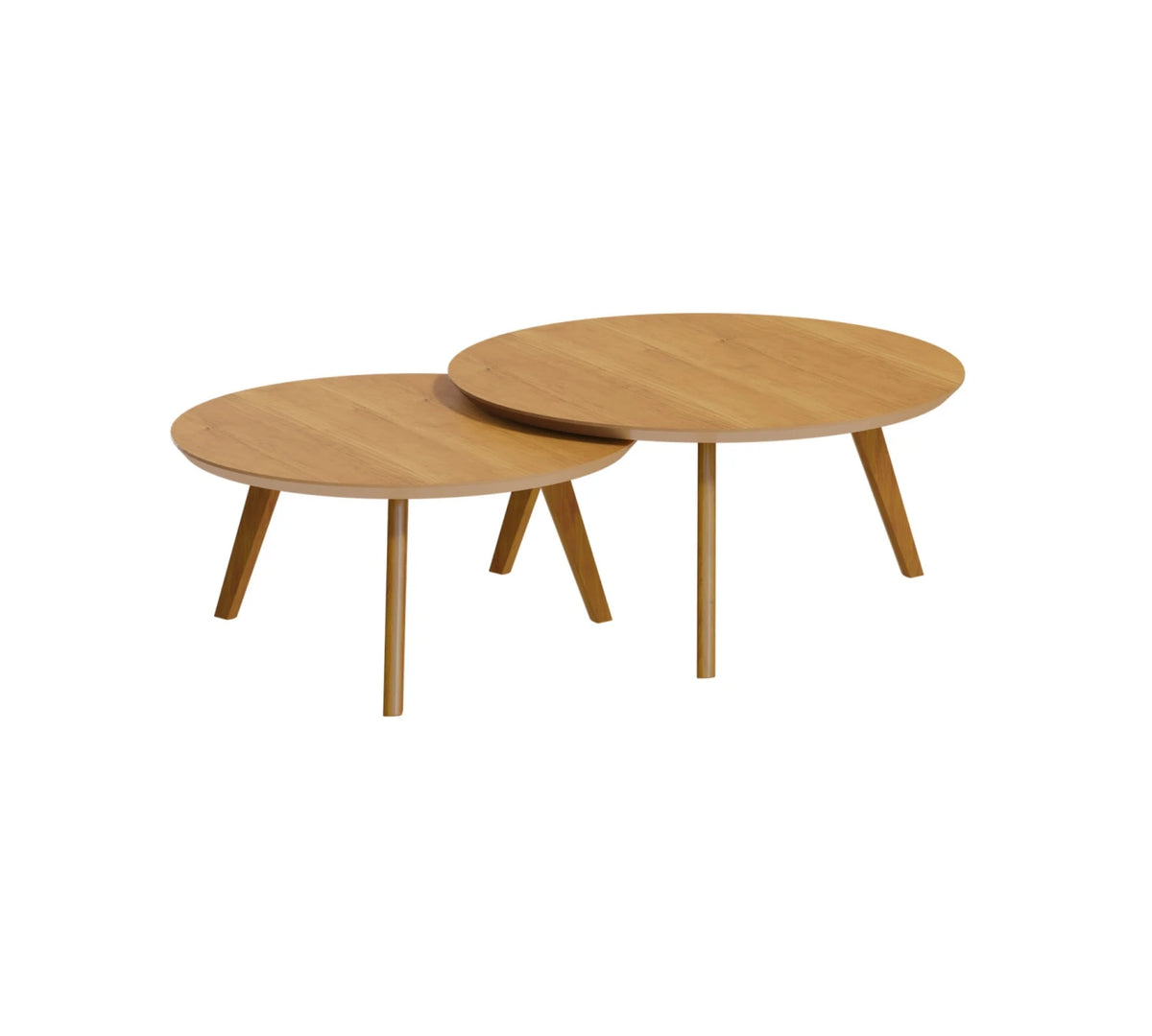 Mesa de Centro Classic - Conjunto - Línea Manhattan - Natural