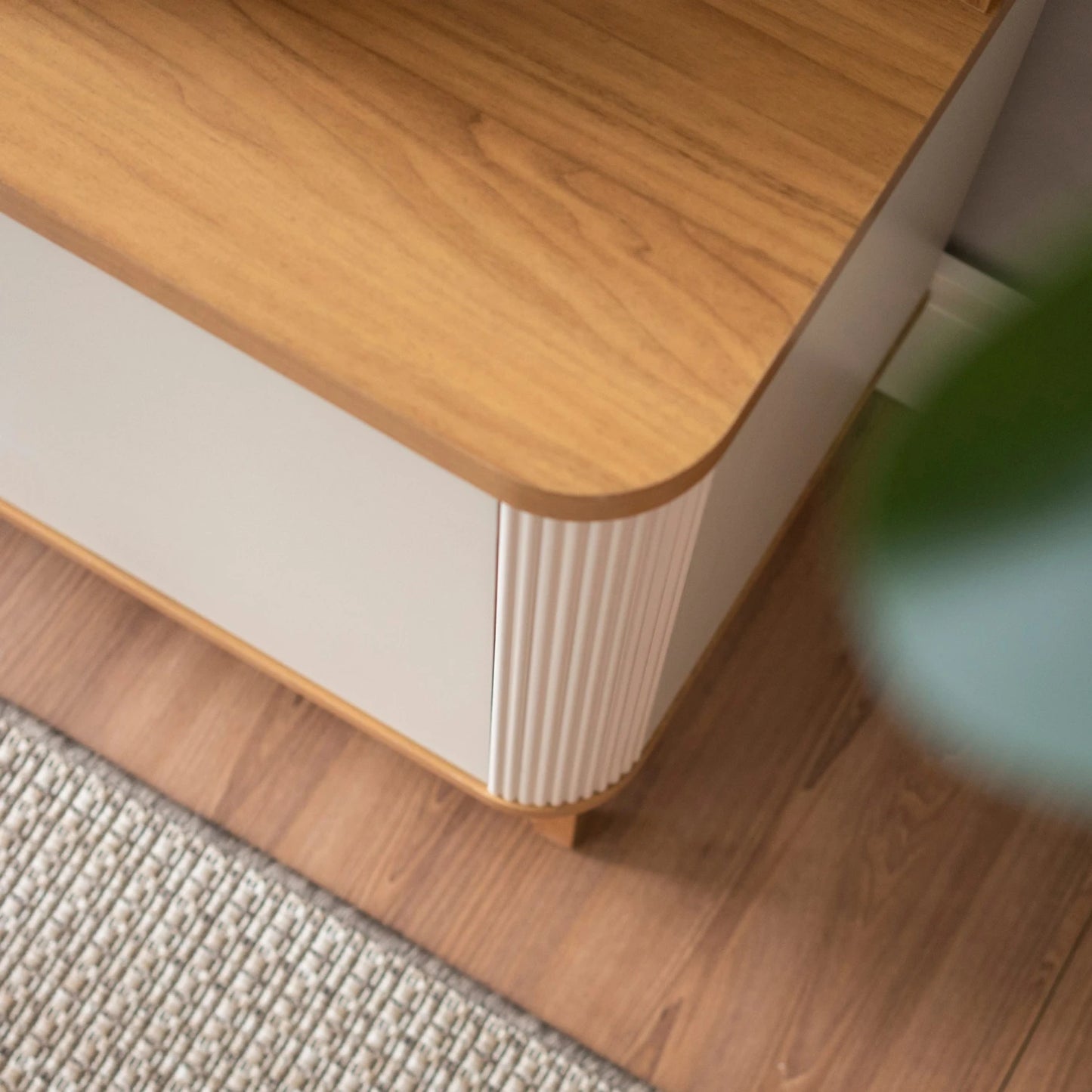 Modular para Tv Munique Nature/Blanco