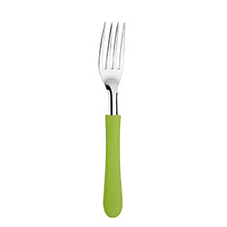 TENEDOR MESA 18CM MANGO VERDE NEW TROPICAL DI SOLLE