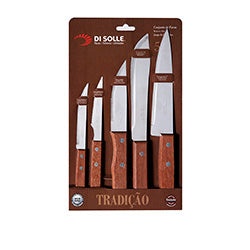 JGO 5PZAS CUCHILLOS ASADO TRADICION DI SOLLE
