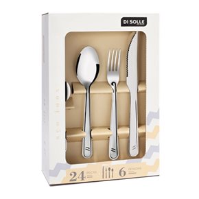SET 24 PIEZAS CUCHILLO ASADO CLEAN DI SOLLE