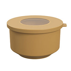 RECIPIENTE C/TAPA PLASTICO HOOP 2L AMARILLO