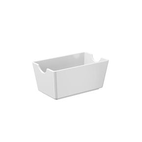 PORTA SACHE PLASTICO BLANCO COZA