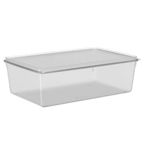 CONTENEDOR 4,50L DE PLASTICO BASIC NATURAL