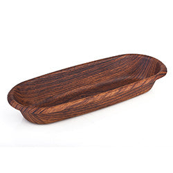 PANERA OVAL MAHOGANY EVELIN. 12X29.5X4.5CM