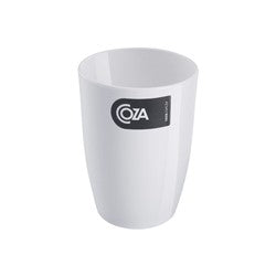 VASO 275ML PLASTICO BLANCO COZA