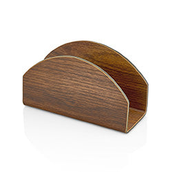 SERVILLETERO 14x5.5x8CM MAHOGANY EVELIN