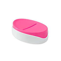 JABONERA FULL DE PLASTICO ROSA