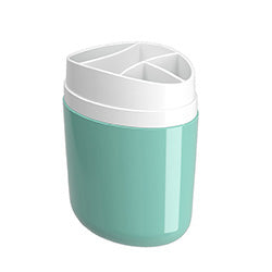 PORTACEPILLO DIENTES FULL 11x8x15CM VERDE ELECTRIC
