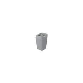 PORTA CEPILLO PLASTICO GRIS COZA