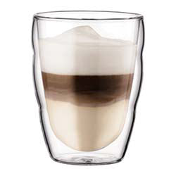 SET 2 VASOS TERM. DOBLE PARED 250ML PILATUS BODUM