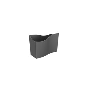 SERVILLETERO 13.4x5x9.5CM GRIS OSC. COZA
