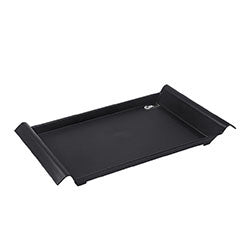 BANDEJA 34x19x3.8CM PLASTICO COZA NEGRO