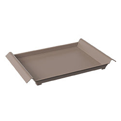 BANDEJA GRANDE 45x29,5x5CM WARM GRAY COZA