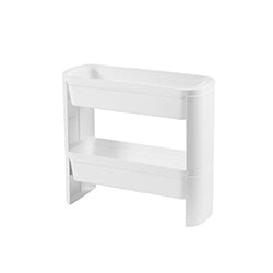 ORGANIZADOR 2 EST.45X17X43CM PLASTICO BLANCO COZA