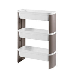 ORGANIZADOR 3 EST. 45x17x68CM PLASTICO WARM GRAY