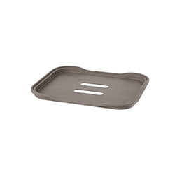 TAPA CANASTO PLASTICO FIT 18.5x15x1.2CM WARM GRAY