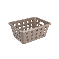 CESTO RECT. CHICO 18.5x13.5x8CM COZA WARM GREY