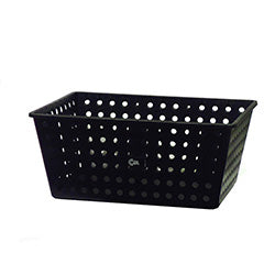CESTO RECTANGULAR MAXI 38x29x16.5CM NEGRO COZA
