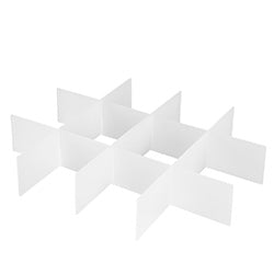ORGANIZADOR DE CAJON 36x29x6.3CM 12 ESPACIOS TRANS