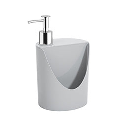 DISPENSADOR JABON 600ML GRIS ROMEO Y JULIETA COZA