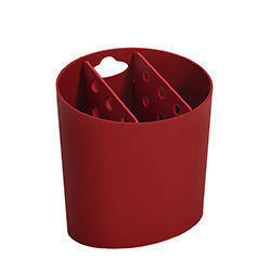 ESCURRE CUBIERTOS 13.5x11x14CM R&J ROJO BOLD COZA