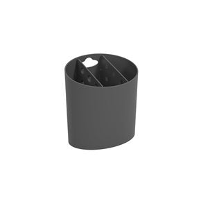 ESCURRE CUBIERTOS 13.5x11x14CM GRIS OSCURO COZA