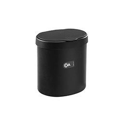 PAPELERA DE MESA 2.5LTS D17.5/H18CM COZA NEGRO