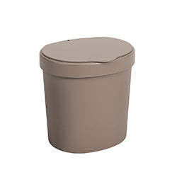 PAPELERA MESA PLASTICO 2.5LTS COZA WARM GRAY