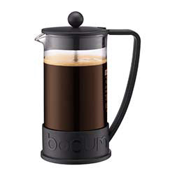 CAFETERA 1LT 8 TAZAS NEGRO BRAZIL BODUM