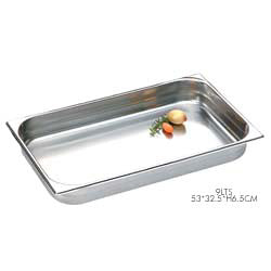 CUBA 9LTS  BRINOX. 53x32.5xH6.5CM