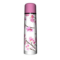 TERMO BALA 750ML ACERO INOXIDABLE DISEÑO FLOR SAKURA