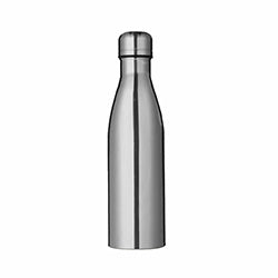 BOTELLA TERMICA DOBLE PARED 500ML PLATA
