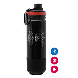 BOTELLA TERMICA D/PARED 450ML C/BLUETOOTH NEGRO