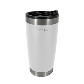 VASO TERMICO C/DESTAPADOR AC.INOX 560ML BLANCO