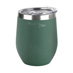 VASO/MATE TERMICO C/TAPA AC.INOX 350ML VERDE