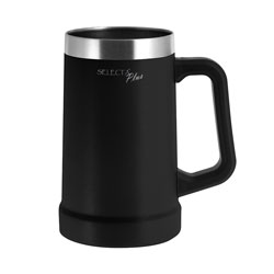 JARRA CERVEZA 700ML DOBLE PARED NEGRO