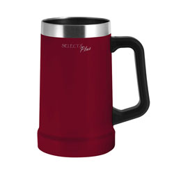 JARRA CERVEZA 700ML DOBLE PARED ROJO