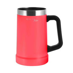JARRA CERVEZA 700ML DOBLE PARED CORAL