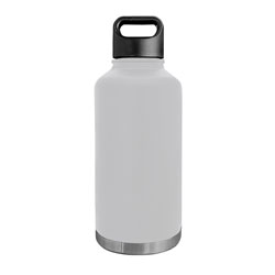 BOTELLA TERMICA ACERO INOX DOBLE PARED 2L BLANCO