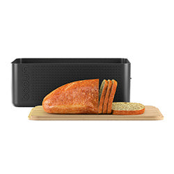 CAJA DE PAN 35X23.5X14CM NEGRO BISTRO BODUM