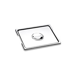TAPA CUBA ACERO INOX.S/RECORTE P/ASAS BRINOX
