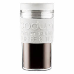 MUG TRAVEL 350ML PLASTICO BLANCO BODUM