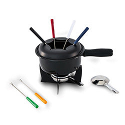 JUEGO FONDUE 10 PIEZAS BRINOX