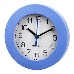 RELOJ DE PARED PLASTICO D18/H4CM AZUL
