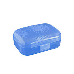 ESTUCHE MULTIUSO 10.8X8.2X4.4CM AZUL COZA