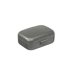ESTUCHE MULTIUSO 10.8X8.2X4.4CM GLITTER NEGRO COZA