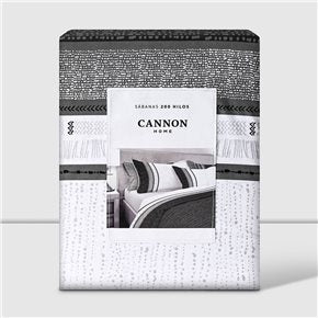 JUEGO DE SABANAS FULL 200H 140x200CM BERNT CANNON