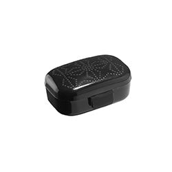 ESTUCHE MINI 6.8X5X3CM NEGRO COZA